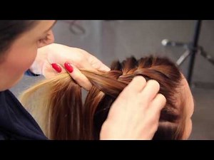 French Braid How-to Γαλλική πλεξούδα - κοτσίδα