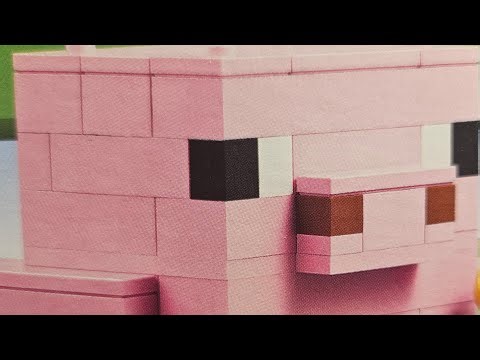 Building A Pig with lego