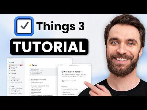 Things 3 App Tutorial (2025) – Organize Tasks & Stay Productive