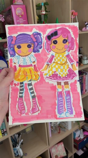 lalaloopsy drawing || #lalaloopsy #nostalgia #nostalgicart #cute #art