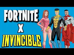 Fortnite x Invincible In-Game Look At ALL Skins! (Omni-Man, Invincible, & Atom Eve)