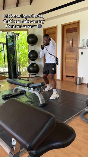 Confident Content Creator Challenges Others