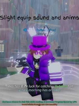 New tranquility rod skin!!! #shorts #fisch #roblox #showcase