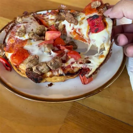 Pizza Sausage and Pepperoni Ingredients Pizza Dough 1½ cups part skim shredded mozzarella cheese (5 oz/140 g) 2 oz full fat cream cheese, cut into chunks (56g) 1 large egg 1 1/4 cup almond flour (See my conversion chart linked below) 1 tbsp oat fiber (or 2 tbsp whey protein powder or 1/4 cup more almond flour) Toppings 1 1/2 cup mozzarella cheese (5 oz /150 g) 1/2 cup store bought marinara sauce (I like Rao’s) (4 oz/113 g) 20 slices pepperoni slices (or as much as you’d like) (1.5 oz/43 g) Instr