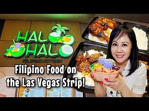 Filipino Food on the Las Vegas Strip | Halo Halo Kitchen Restaurant Review