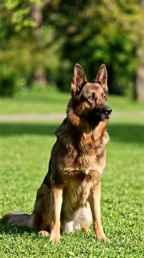 Liver German Shepherd ‪@GlobalDogBreeds‬