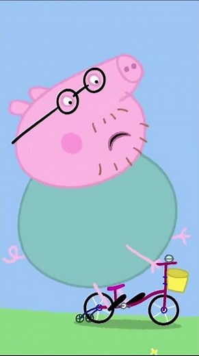 Daddy Pig Gets A Scooter 🐷 🛴 Peppa Pig #Shorts