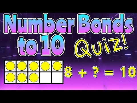 NUMBER BONDS TO 10 QUIZ | Miss Ellis #numberbondsto10
