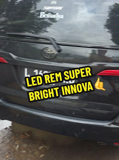 Toyota innova install led rem super bright👏 lanjut tlp/wa 082395334604 bosku #toyotainnova #innovamodifikasi #manado