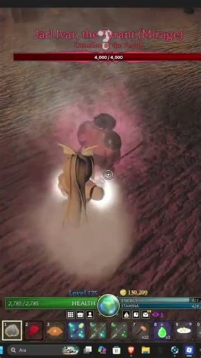 no hit jarl ivar the tyrant arcane odyssey