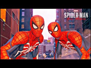 Spooderman and Peter Parker vs Rhino - Marvel's Spider-Man Miles Morales (Peter Parker Glitch)