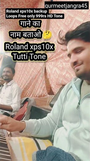Roland xps10x Tutti ।। Roland xps10x backup #music #youtube #rolandxps #xps10x