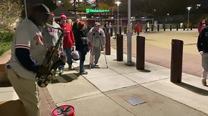 34K views · 991 reactions | HEADING HOME: No hits. No runs. Phillies fans are heading home with long faces. The ride home may not be as fun as last night. https://abc13.com/astros-phillies-game-4-c-javier-what-time-is-the-world-series-on-tonight-matress-mack/12409584/ | ABC13-Nick Natario | Facebook