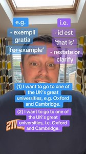What’s the difference between e.g. and i.e.? Time for my annual remake. #english #englishlanguage #writing #latin #writingtips | Knox Study