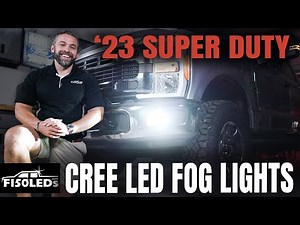 2023 Super Duty CREE XTE LED Fog Light Installation (From F150LEDs.com)
