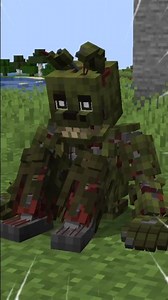 Cómo derrotar a Springtrap en Minecraft 🥶 #minecraft #shorts #tutorial