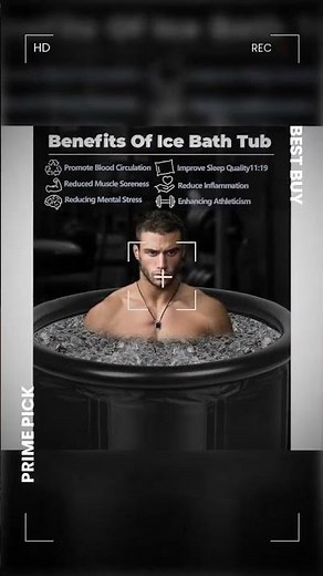 Ice Bath Tub XL 105 Gallons Cold Plunge Tub with Cover for Indoor and Outdoor