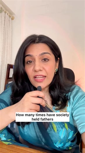 Tanya Appachu C | Lawyer on Instagram: "Yes thats the reel. Blaming children for their behaviour due to abscence of fathers and giving them Labels is the worst thing a society can do. While not holding men accountable for being absent from their children’s life. Most men end their relationship with their children when their relationship with the mother dies and often without many consequences other than financial. Sometimes not even that. Society rarely holds fathers emotionally accountable. A m