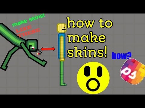 How to make your own skins/ characters in melon playground! ( tutorial )