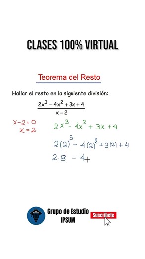 Remainder theory #algebra #remainder #theorem