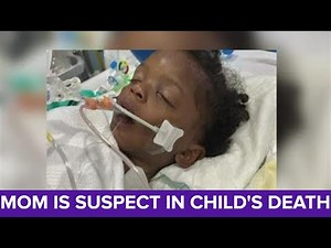 Family struggles with child's death; mother accused in the killing