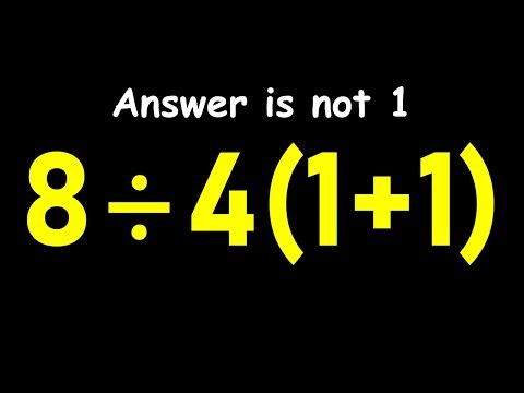 Most People Get This Order of Operations Wrong!