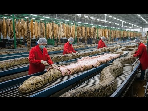 Python Skin Boots - How exotic snakeskin becomes premium footwear