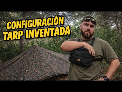 ☕ Refugio PERFECTO con Tarp + Café PRO en plena naturaleza | Setup DD Hammocks Multicam