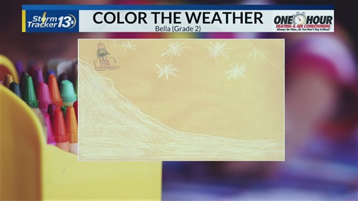 Color the weather: Bella