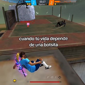 Cuando tu vida depende de una botsita: meme Free Fire