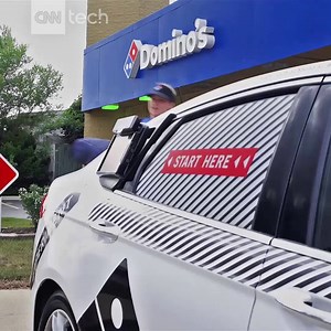 32K views · 280 reactions | Domino's teamed up with Ford to test pizza delivery in autonomous cars. | CNN Business | Facebook