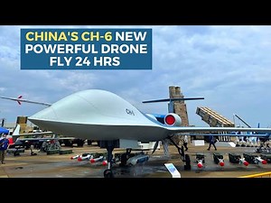 China's Ch-6 New Powerful Drone that can Fly 24 Hours , High Speed Drone