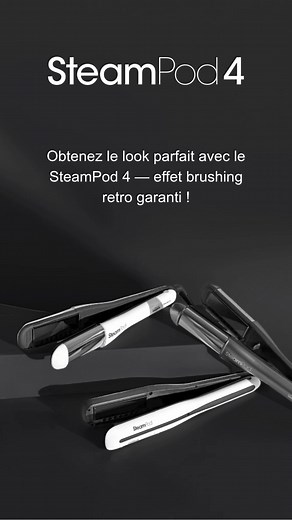 Le talent de Paul Duchemin associé à la magie du SteamPod, ça donne un brushing retro, glamour et intemporel. Découvrez son tuto ! | La Boutique du Coiffeur