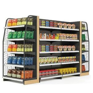 [Hot Item] Modern Grocery Store Display Shelfliquor Bottle Display Shelf