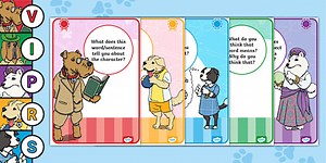KS1 Reading Corner Question Prompts Display Pack