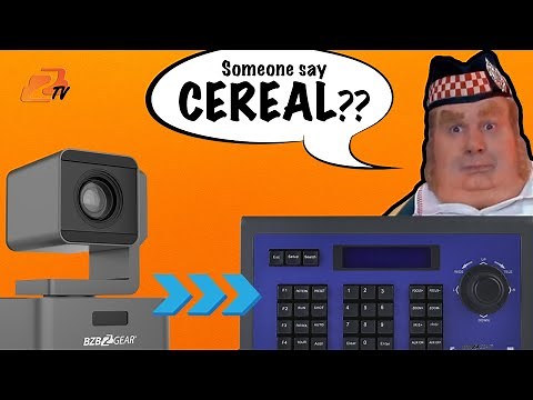 How to Connect a PTZ Camera to a Joystick Using Serial Control - RS232, RS422, RS485