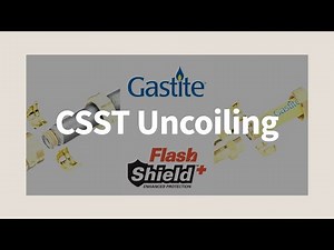 Gastite CSST Uncoiling Process