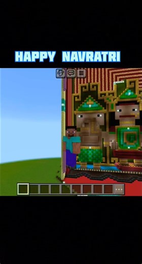 Happy Navratri #minecraft #minecraftshorts #viralvideo #shortvideo #shorts