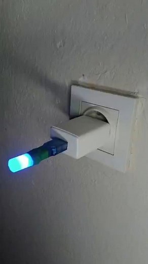 USB Powered LED Night Light ⚡ #shorts