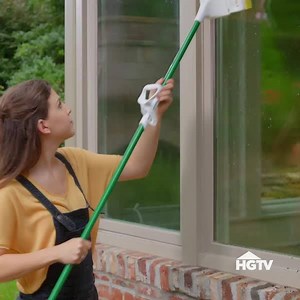 Be a weekend warrior and give your windows a good wash. http://bit.ly/2zbSNGv | HGTV