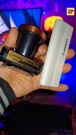 2 Different LED Flashlight | Headlamp Torch Vs Mini LED Torch | #ledflashlight #minilight #shots