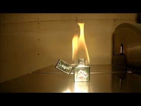 What Happens When You Keep A Zippo Lighter Lit On Fire For 10 Minutes