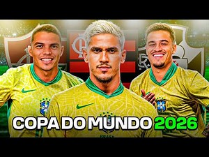 2026 WORLD CUP BUT ONLY CARIOCÃO PLAYERS VALID IN THIS ULTRA REALISTIC PATCH!😱🤩