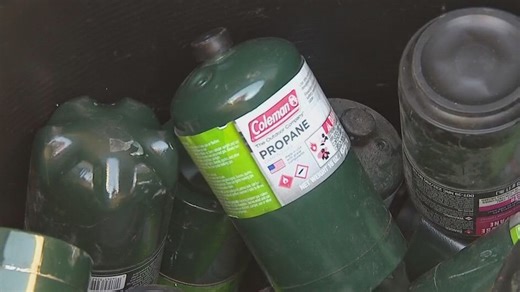 Propane tank recycling program