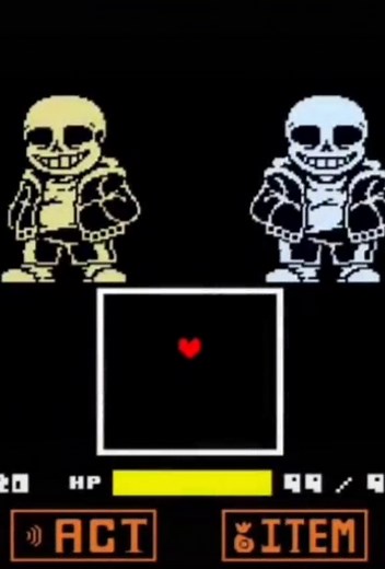 Временной парадокс Санс в Undertale