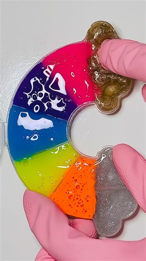 Isabella slime on Instagram: "Slime ASMR #slime #slimepoking #asmr #slimeasmr #rainbowslime"