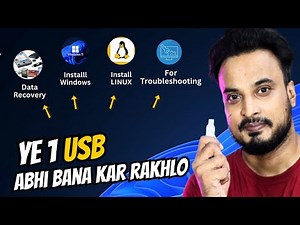 सिर्फ 1 USB आपको Computer Expert 🔧 बना देगी | All in One Bootable USB for IT