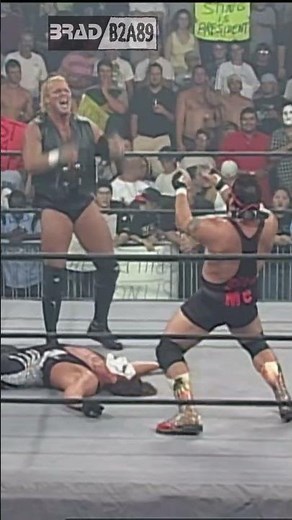 Goldberg saves Sting WCW Monday Nitro