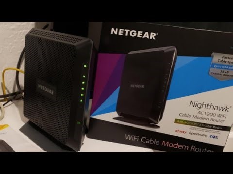 Review NETGEAR Nighthawk Cable Modem + WiFi 6 Router Combo