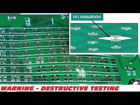 Moisture Sensitivity Level (MSL) - Destructive PCB delamination test
